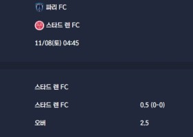 2025-11-08 [Ligue 1] 파리 FC VS 스타드 렌 FC 분석