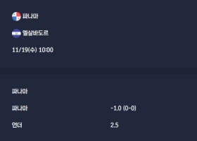 2025-11-19 [2026 World Cup Qualifiers Concacaf] 파나마 VS 엘살바도르 분석