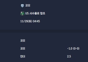 2025-11-29 [Serie A] 코모 VS US 사수올로 칼초 분석