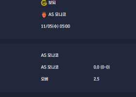 2025-11-05 [UEFA Champions League] 보되 VS AS 모나코 분석