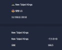 2025-11-19 [East Asia Super League] New Taipei Kings VS 창원 LG 분석
