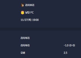 2025-11-27 [AFC Champions League Two] 라차부리 VS 남딘 FC 분석