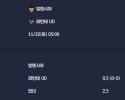 2025-11-22 [LaLiga] 발렌시아 VS 레반테 UD 분석