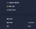 2025-11-20 [NBA] 뉴올리언즈 펠리컨즈 VS 덴버 너겟츠 분석