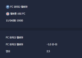 2025-11-04 [AFC Champions League Elite] FC 마치다 젤비아 VS 멜버른 시티 FC 분석