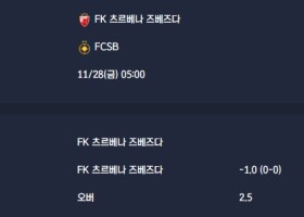2025-11-28 [UEFA Europa League] FK 츠르베나 즈베즈다 VS FCSB 분석