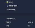 2025-12-04 [Premier League] 번리 FC VS 크리스탈 팰리스 분석