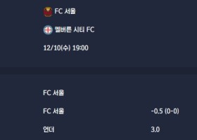 2025-12-10 [AFC Champions League Elite] FC 서울 VS 멜버른 시티 FC 분석