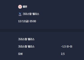 2025-12-12 [UEFA Conference League] 쉘본 VS 크리스탈 팰리스 분석