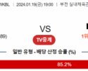 1월 19일 1900 하나원큐 vs KB손해보험 국내농구분석