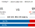 1월 22일 NBA분석 피닉스 vs 인디애나 해외농구중계 NBA중계 농구분석