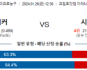 1월 26일 NBA분석 LA레이커스 vs 시카고 해외농구중계 NBA중계 농구분석