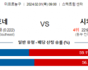 2월 1일 NBA분석 샬럿 vs 시카고 해외농구중계 NBA중계 농구분석