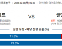 2월 8일 NBA분석 마이애미 vs 샌안토니오 해외농구중계 NBA중계 농구분석