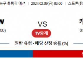 【해외농구분석】 헝가리 vs 캐나다 2월 9일 여자농구 올림픽예선 농구중계 농구분석