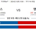 2월 13일 NBA분석 밀워키 vs 덴버 해외농구중계 NBA중계 농구분석