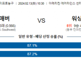 2월 13일 NBA분석 댈러스 vs 워싱턴 해외농구중계 NBA중계 농구분석