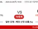 2월 29일 1900 신한은행 vs KB스타즈 국내농구분석