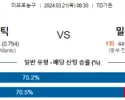 3월 21일 NBA분석 보스턴 vs 밀워키 해외농구 NBA 농구분석