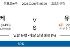 3월 24일 NBA분석 휴스턴 vs 유타 해외농구 NBA 농구분석