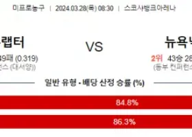 3월 28일 NBA분석 토론토 vs 뉴욕 해외농구 NBA 농구분석