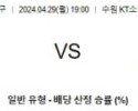 4월29일 KT소닉붐 부산KCC KBL 프로농구분석 국내스포츠