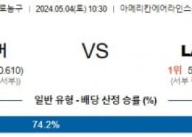 주요경기 5월4일 댈러스 LA클리퍼스 NBA프로농구분석 해외스포츠