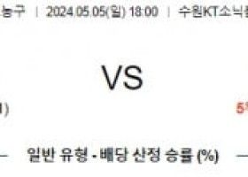 5월5일 KT소닉붐 부산KCC KBL 프로농구분석 국내스포츠