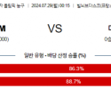 7월29일 2024 올림픽 세르비아M 미국M 국내외농구분석 스포츠분석