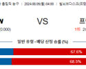 8월5일 2024 올림픽 호주W 프랑스W 국내외농구분석 스포츠분석