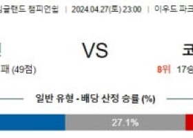 4월27일 블랙번 코벤트리 잉글랜드챔피언쉽분석 해외스포츠