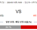 5월11일 안산 이랜드 K리그2분석 국내스포츠