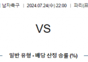 7월24일 우즈베키스탄 스페인 올림픽남자축구 분석 해외스포츠