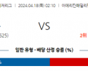 4월18일 밀워키 vs 샌디에이고 mlb 스포츠분석