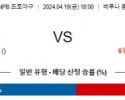 4월19일 세이부 라쿠텐 NPB프로야구분석 해외스포츠