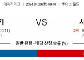 4월20일 콜로라도 시애틀 MLB프로야구분석 해외스포츠