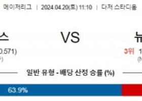 4월20일 LA다저스 뉴욕메츠 MLB프로야구분석 해외스포츠