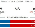 4월21일 워싱턴 휴스턴 MLB프로야구분석 해외스포츠