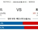 4월22일 샌디에고 토론토 MLB프로야구분석 해외스포츠