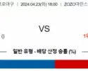 4월 23일 NPB분석 지바롯데  소프트뱅크