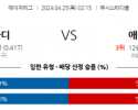 4월25일 St루이스 vs 애리조나 mlb 스포츠분석