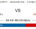 4월25일 오릭스 세이부 NPB프로야구분석 해외스포츠