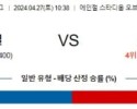 4월27일 LA에인절스 미네소타 MLB프로야구분석 해외스포츠