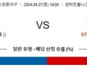 4월27일 주니치 히로시마 NPB프로야구분석 해외스포츠