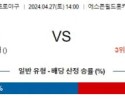 4월27일 닛폰햄 오릭스 NPB프로야구분석 해외스포츠