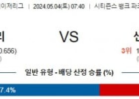 주요경기 5월4일 필라델피아 샌프란시스코 MLB프로야구분석 해외스포츠