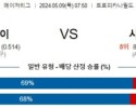 5월9일 MLB 탬파베이 시카고W 해외야구분석 스포츠분석