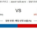 7월13일 0810 보스턴 캔자스시티 MLB프로야구분석 해외스포츠