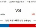 7월19일 1830 KT NC KBO 프로야구분석