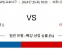 7월20일 1800 세이부 소프트뱅크 NPB 프로야구분석